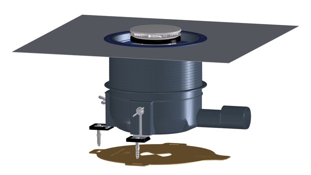 HL570 FlexBox kompletní odtokový systém pro instalace plochých sprchových vaniček